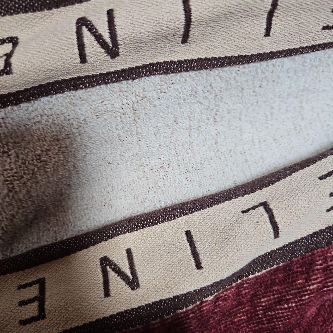 越前白州　　セリーヌ　ウール混タオルケット　新品タグ付き