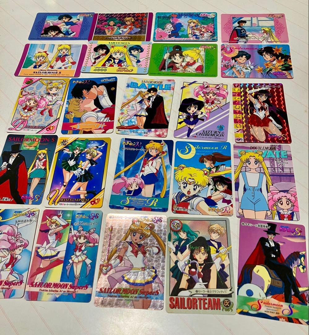 セーラームーン　カード　まとめ売り　214枚セット　希少　1994 1995