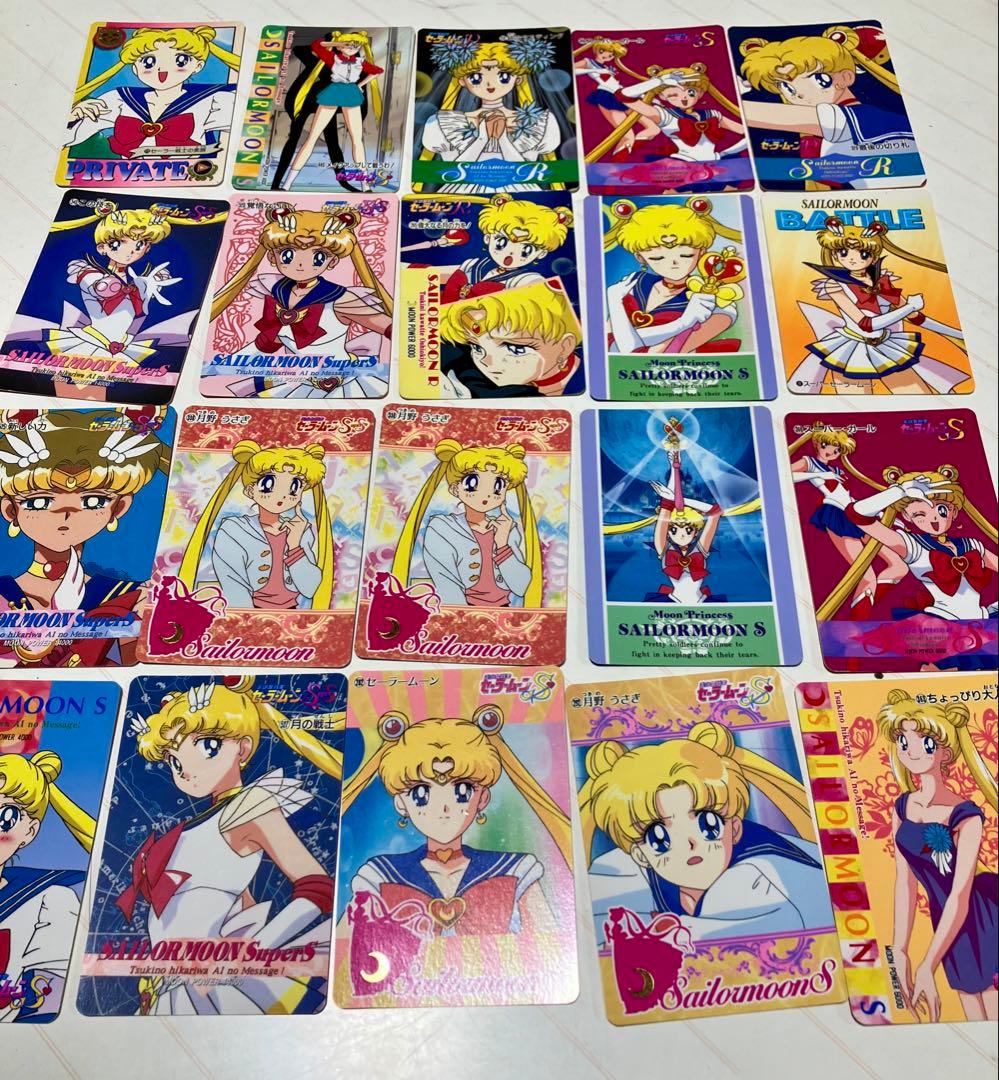 セーラームーン　カード　まとめ売り　214枚セット　希少　1994 1995
