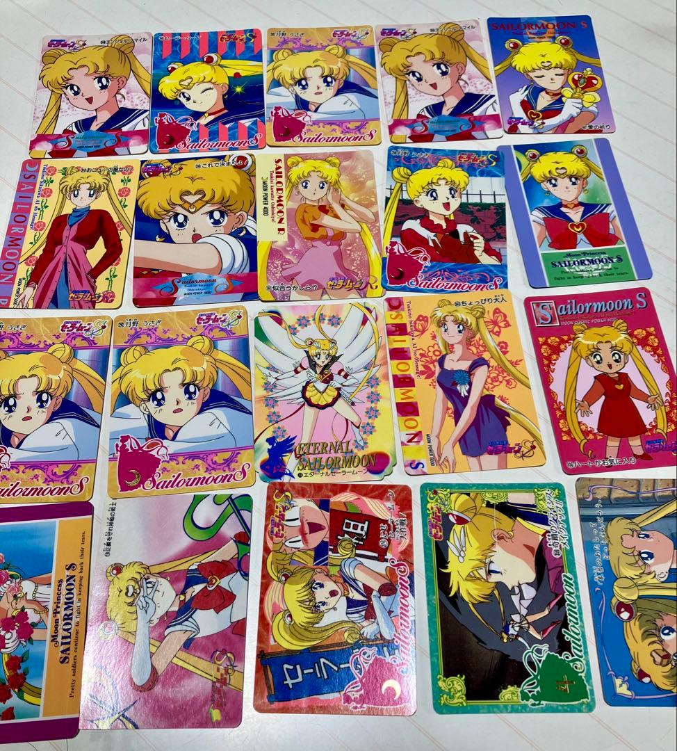 セーラームーン　カード　まとめ売り　214枚セット　希少　1994 1995