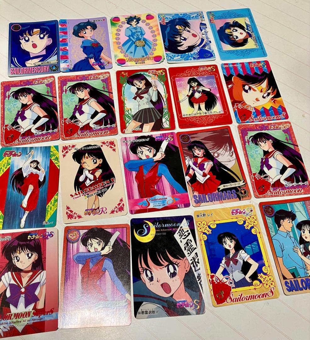 セーラームーン　カード　まとめ売り　214枚セット　希少　1994 1995
