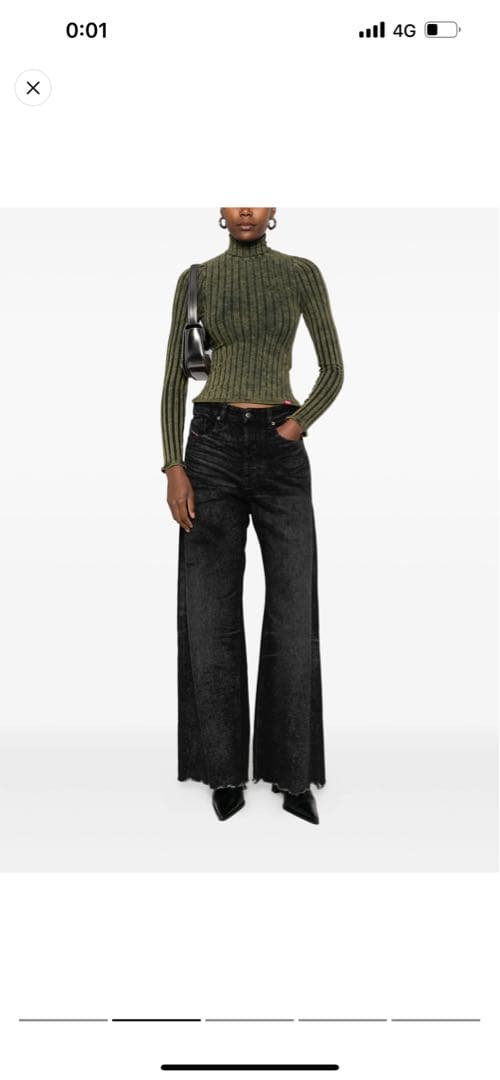 新作　Diesel フレアデニム　D-sire size30