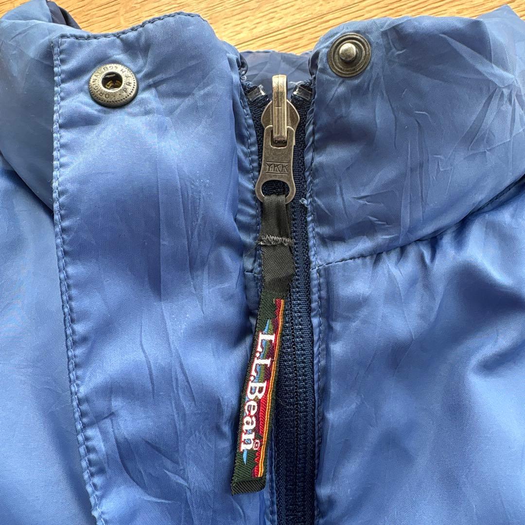 エルエルビーン　リバーシブル　ダウンベスト　ヴィンテージ　 90s 00s