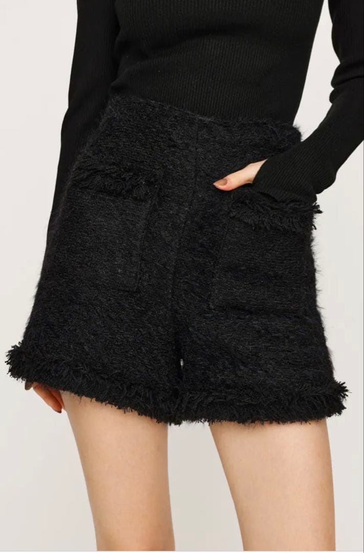 SLY FLUFFY TWEED ジャケット ショートパンツ セット