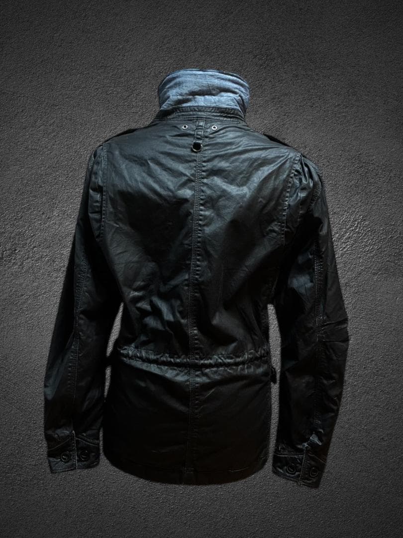 激レアy2k Levi'sベルト 光沢ハイネックジャケット 平成ギャル グランジ