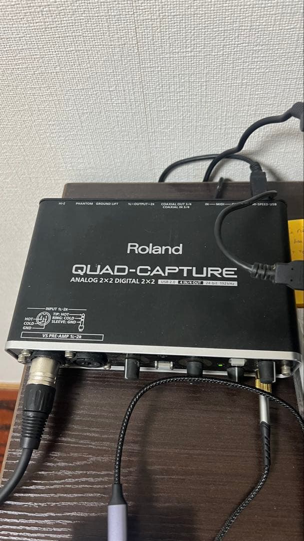 セット｜HPノートPC＋AKGマイク＋Roland Quad-Capture