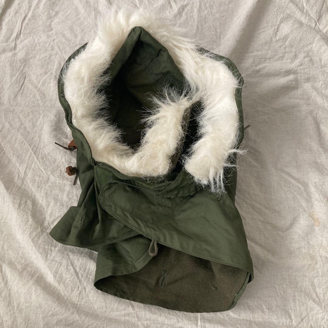 80s 米軍実物 US ARMY M-65 フード フィッシュテイルモッズコート