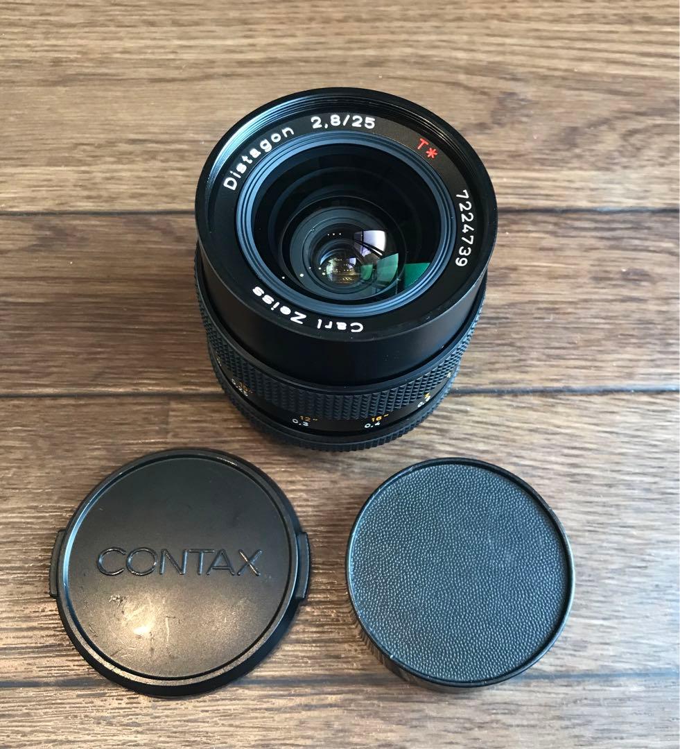 Contax Zeiss 25mm F2.8 MMJ（ヤシカコンタックス）
