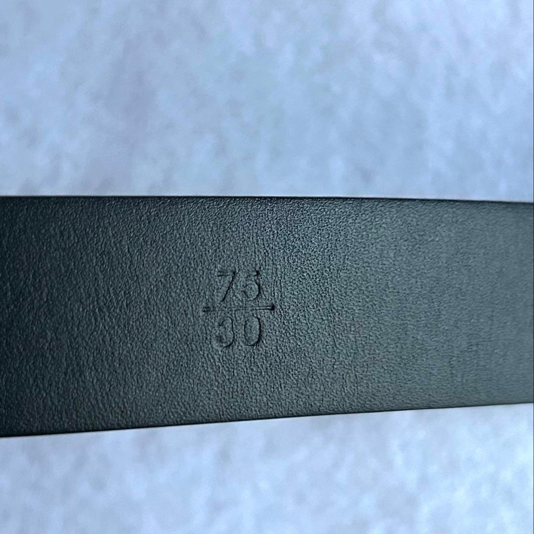 【超美品】CHANEL ブラックレザー ベルト