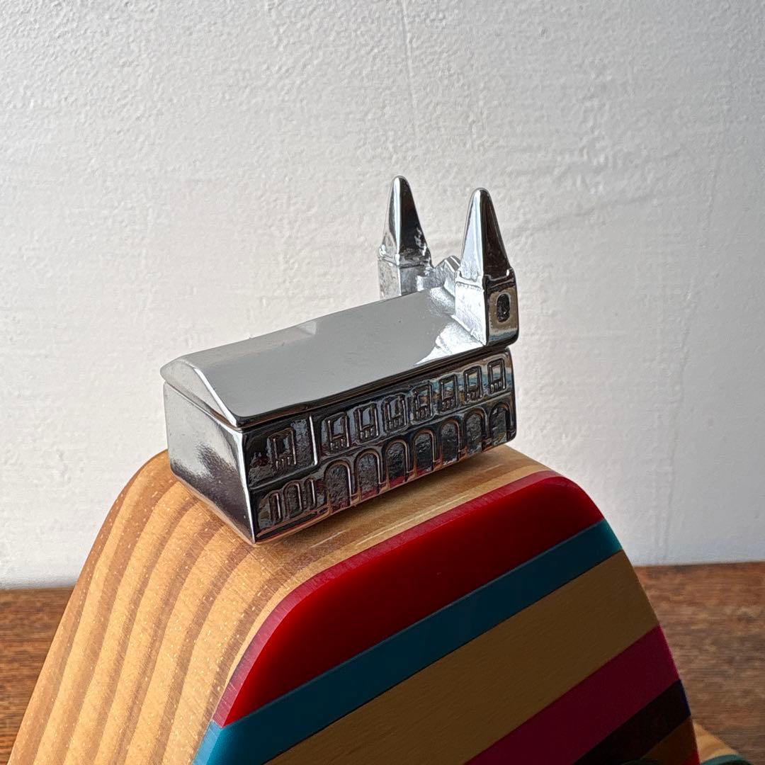 ブラジル 木製 山の上の教会 オブジェ リオデジャネイロ ペーニャ教会 カラフル