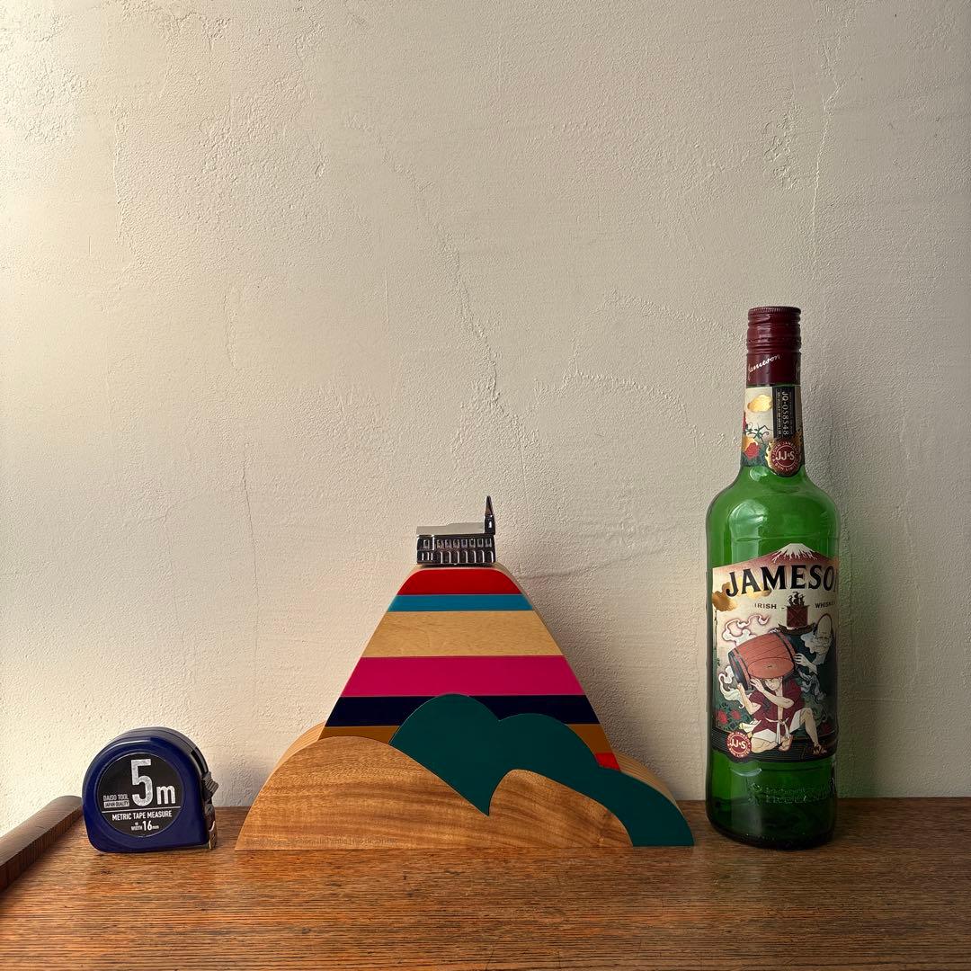 ブラジル 木製 山の上の教会 オブジェ リオデジャネイロ ペーニャ教会 カラフル