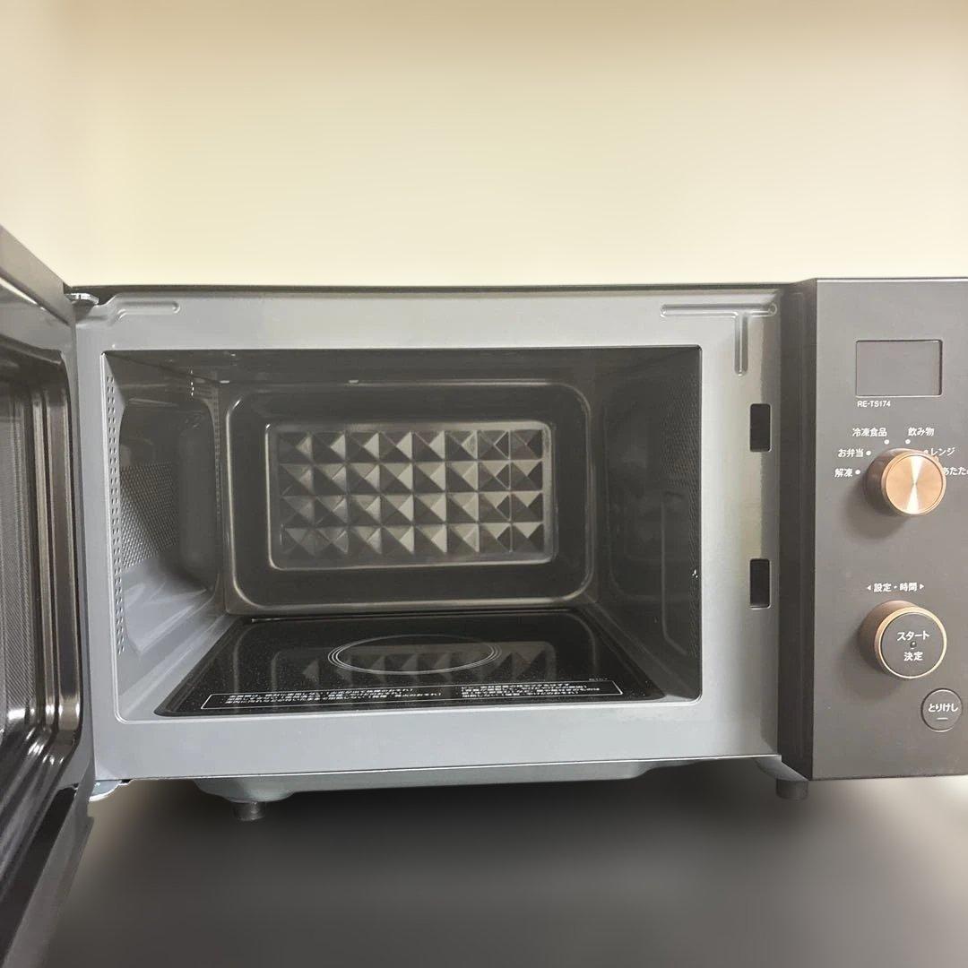 SHARP 冷蔵庫・電子レンジ セット ブラック