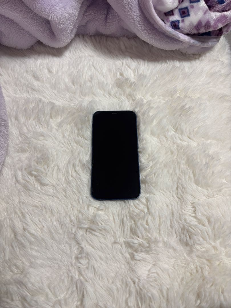 【ジャンク品】 iPhone 12 青