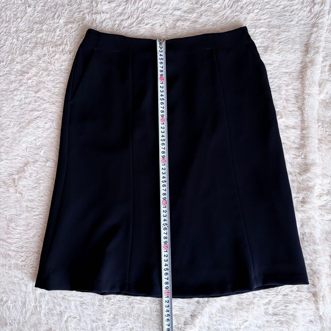 【美品】23区　ノーカラー　セットアップスーツ　希少サイズ　4L