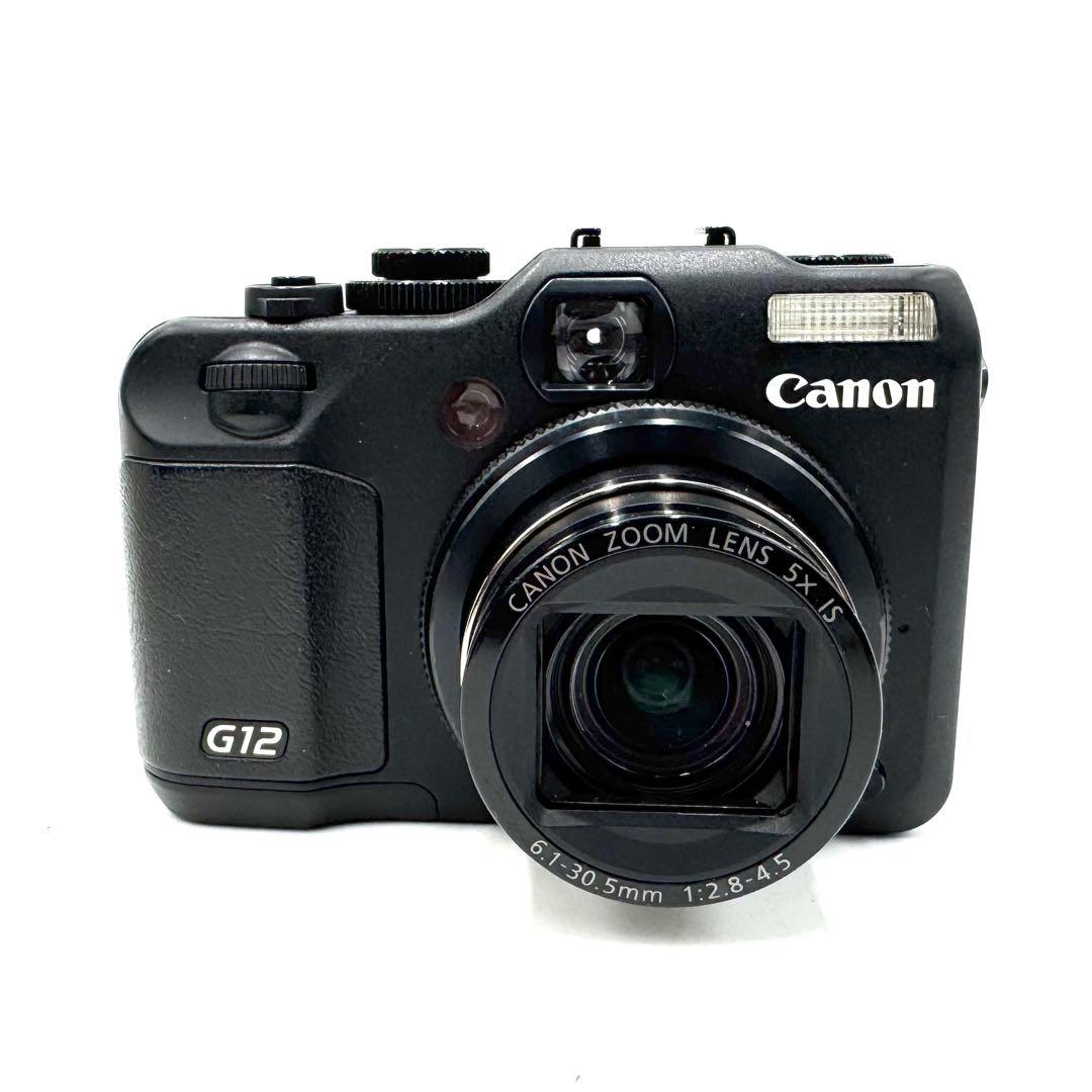 付属品多数 Canon PowerShot G12 コンパクトデジタルカメラ