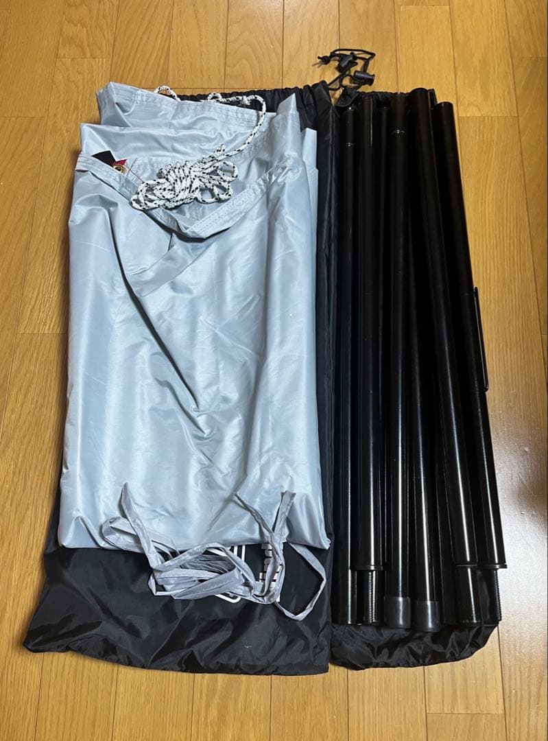 コールマンタフドームエアー240＋ヘキサとリバーシブルファンベンチレーション