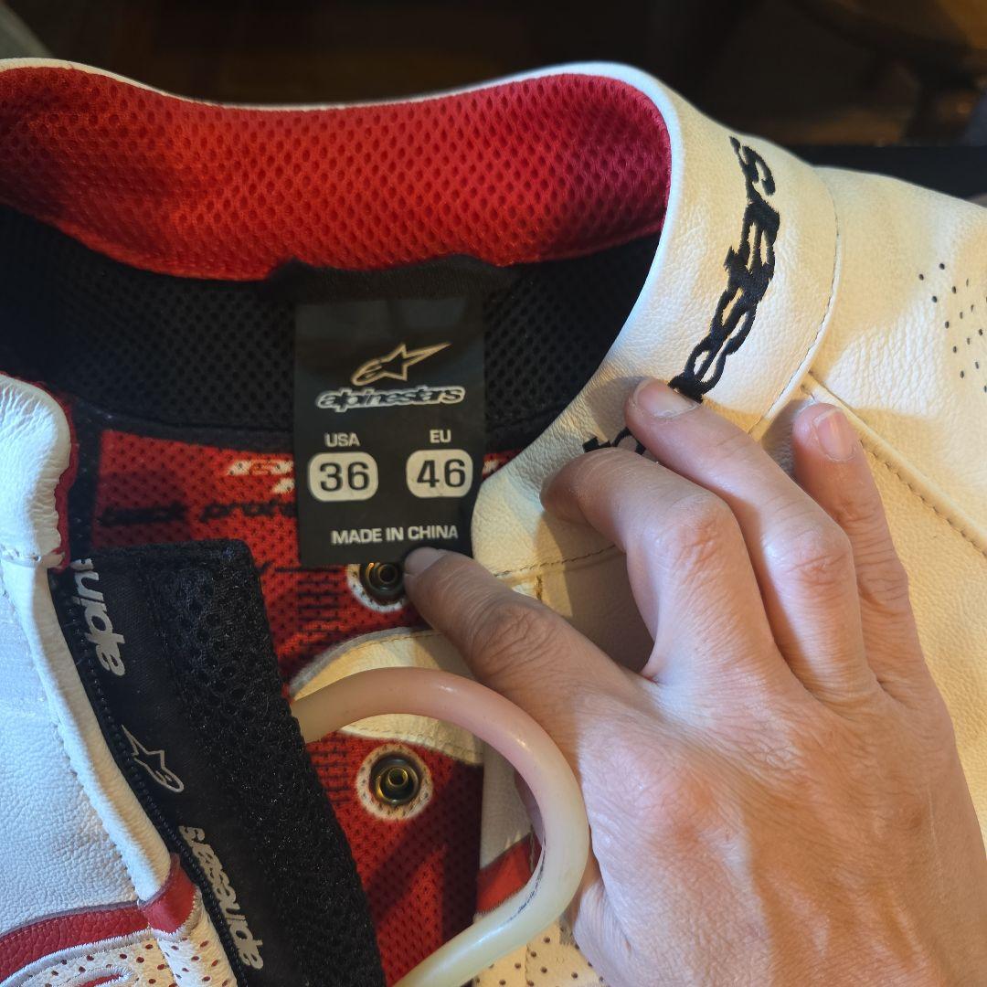 美品　Alpinestars バイクジャケット USA 36 / EU 46