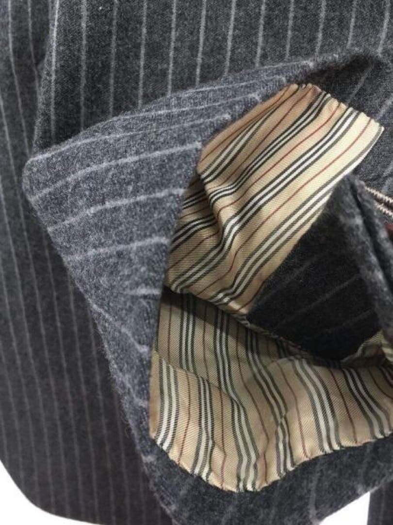 BURBERRY BLACK LABEL ストライプスーツ 成人式