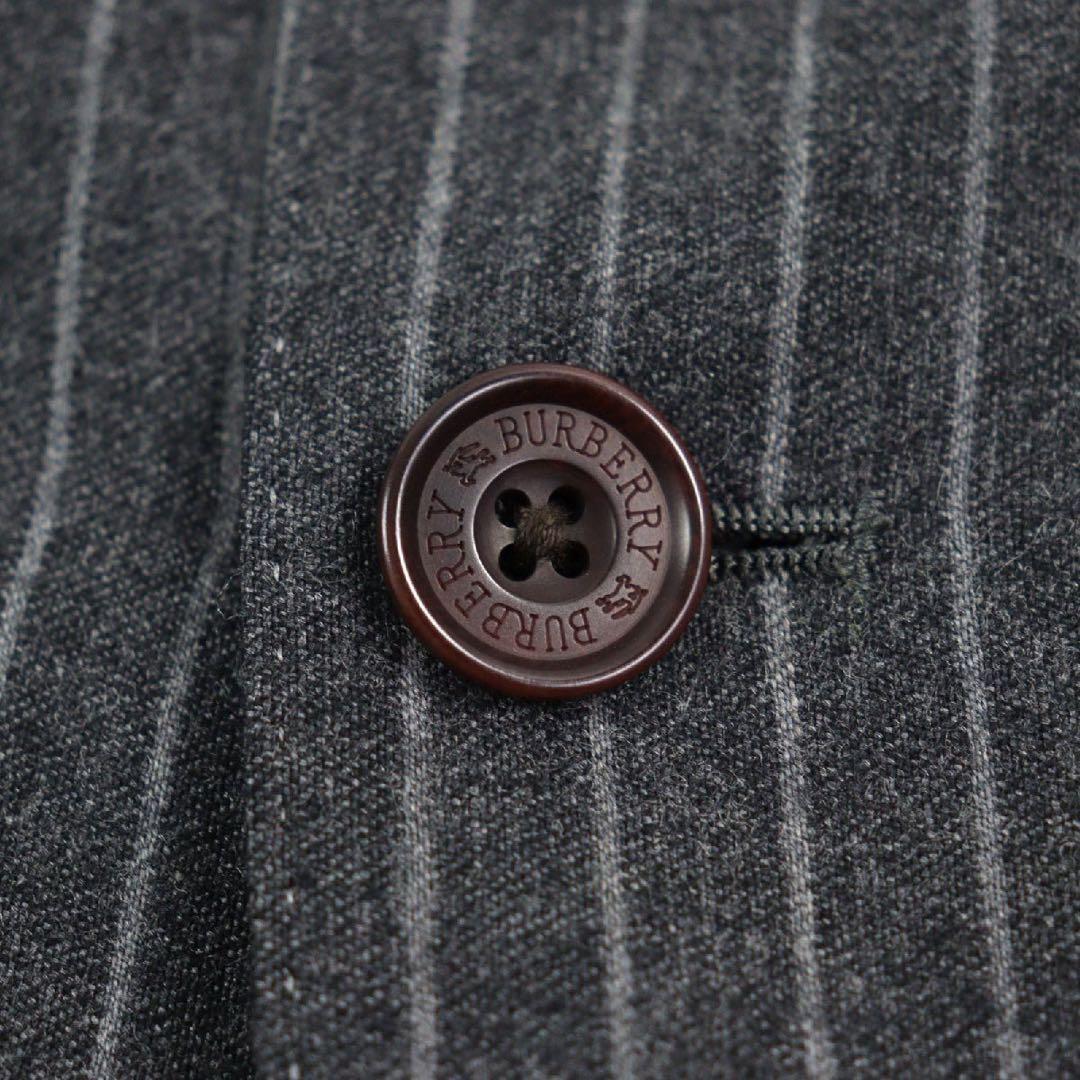 BURBERRY BLACK LABEL ストライプスーツ 成人式