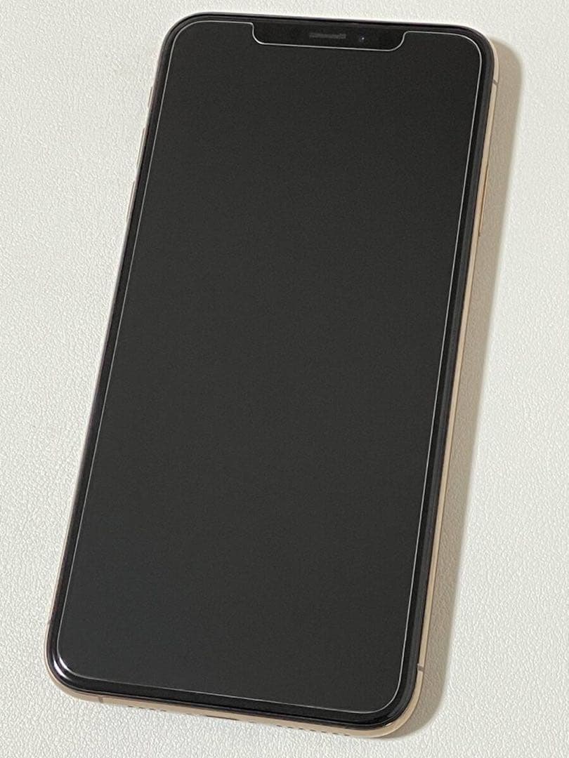 美品　Apple iPhone X S MAXゴールド