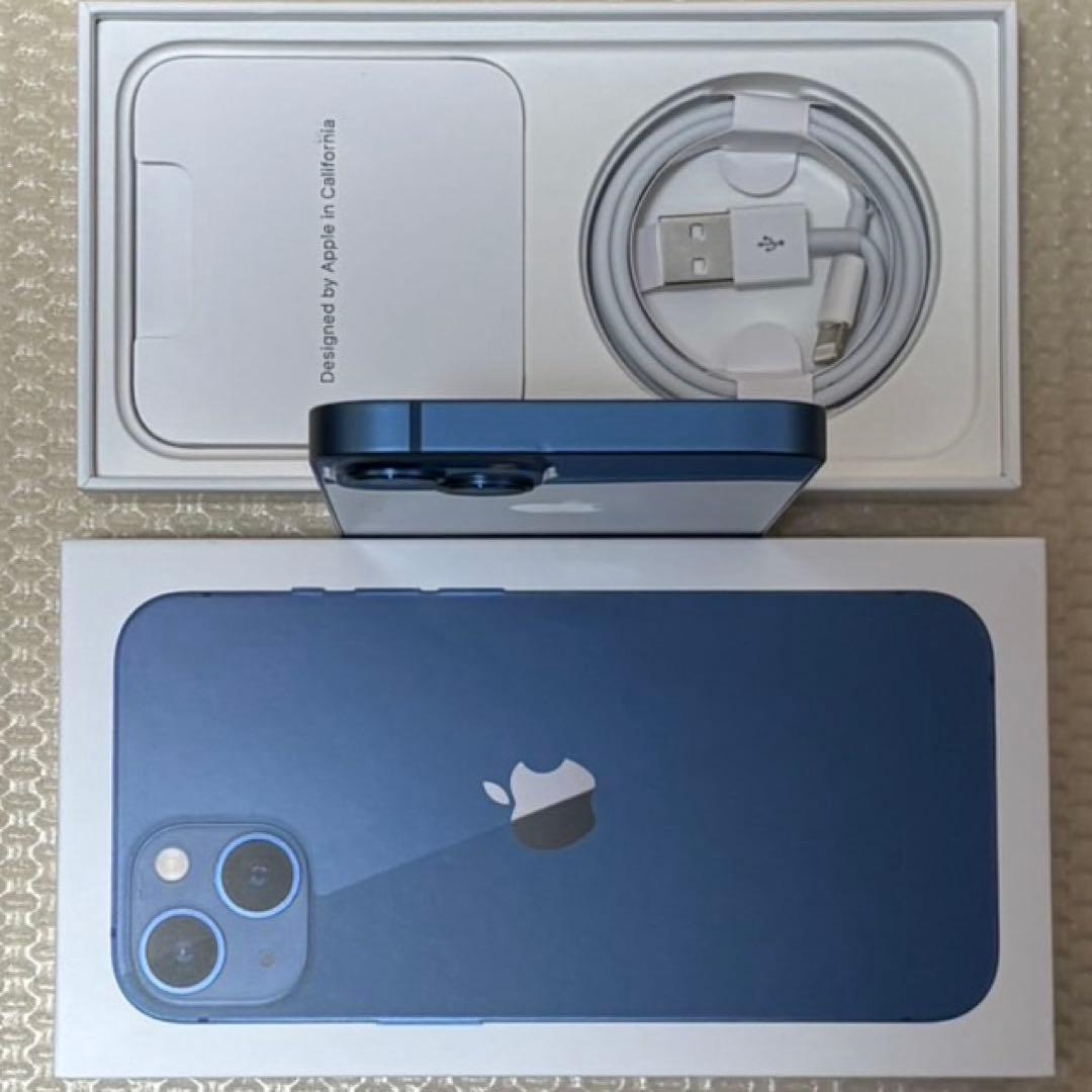 バッテリー最大容量100% iPhone13 128GB SIMフリー 本体