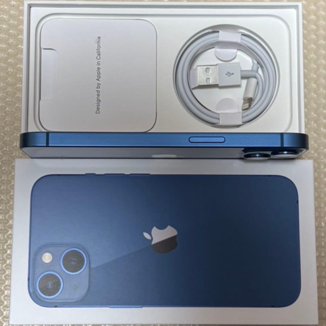 バッテリー最大容量100% iPhone13 128GB SIMフリー 本体