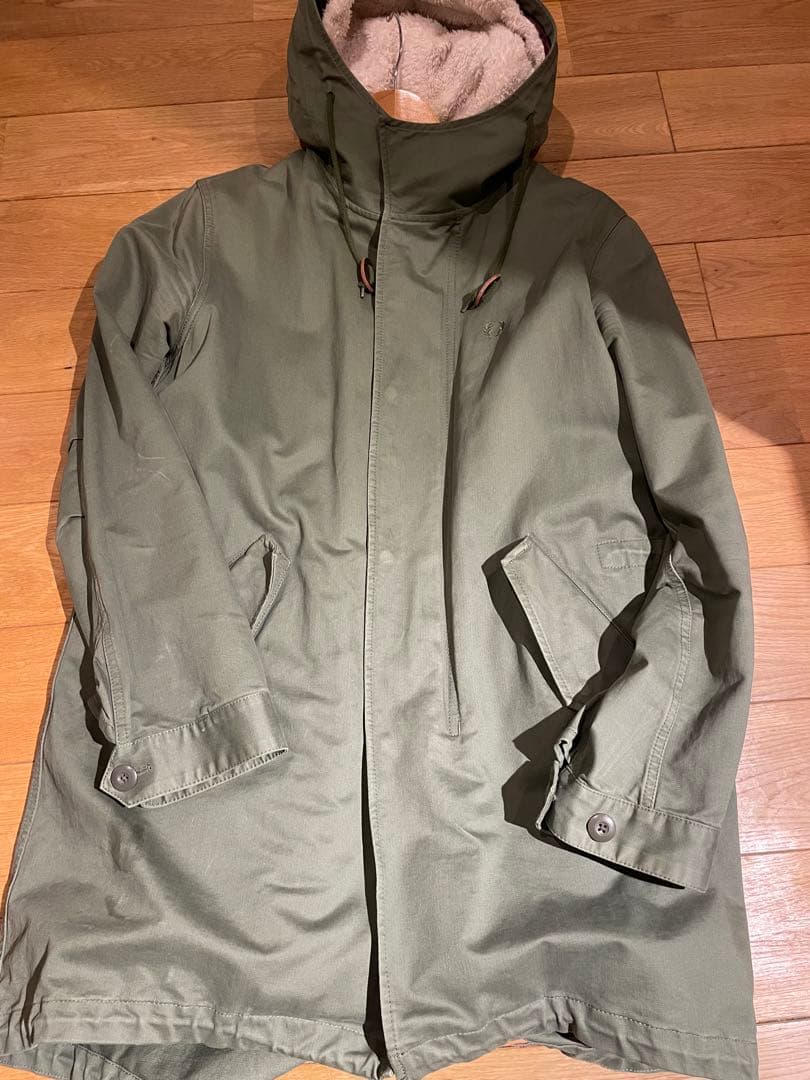 FRED PERRY モッズコート Lサイズ オリーブ