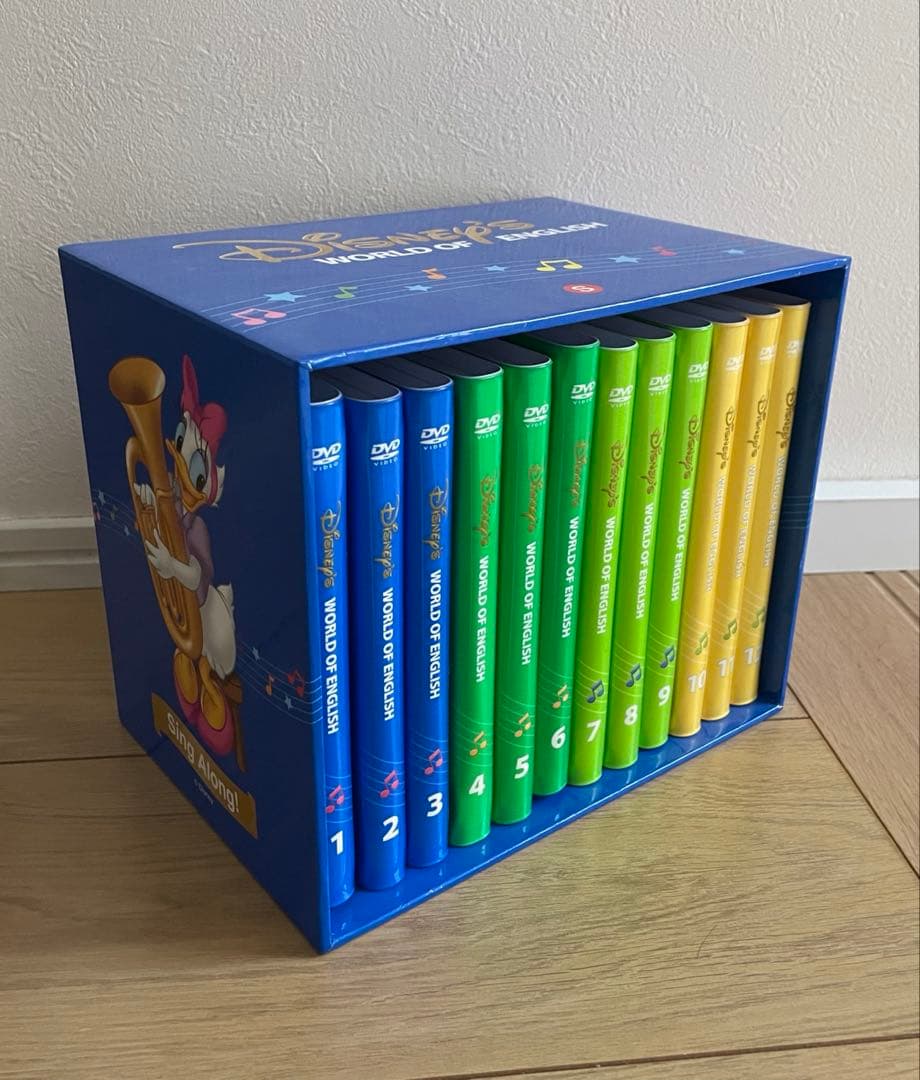 DWE ディズニー英語システム シングアロングDVD 2014年購入