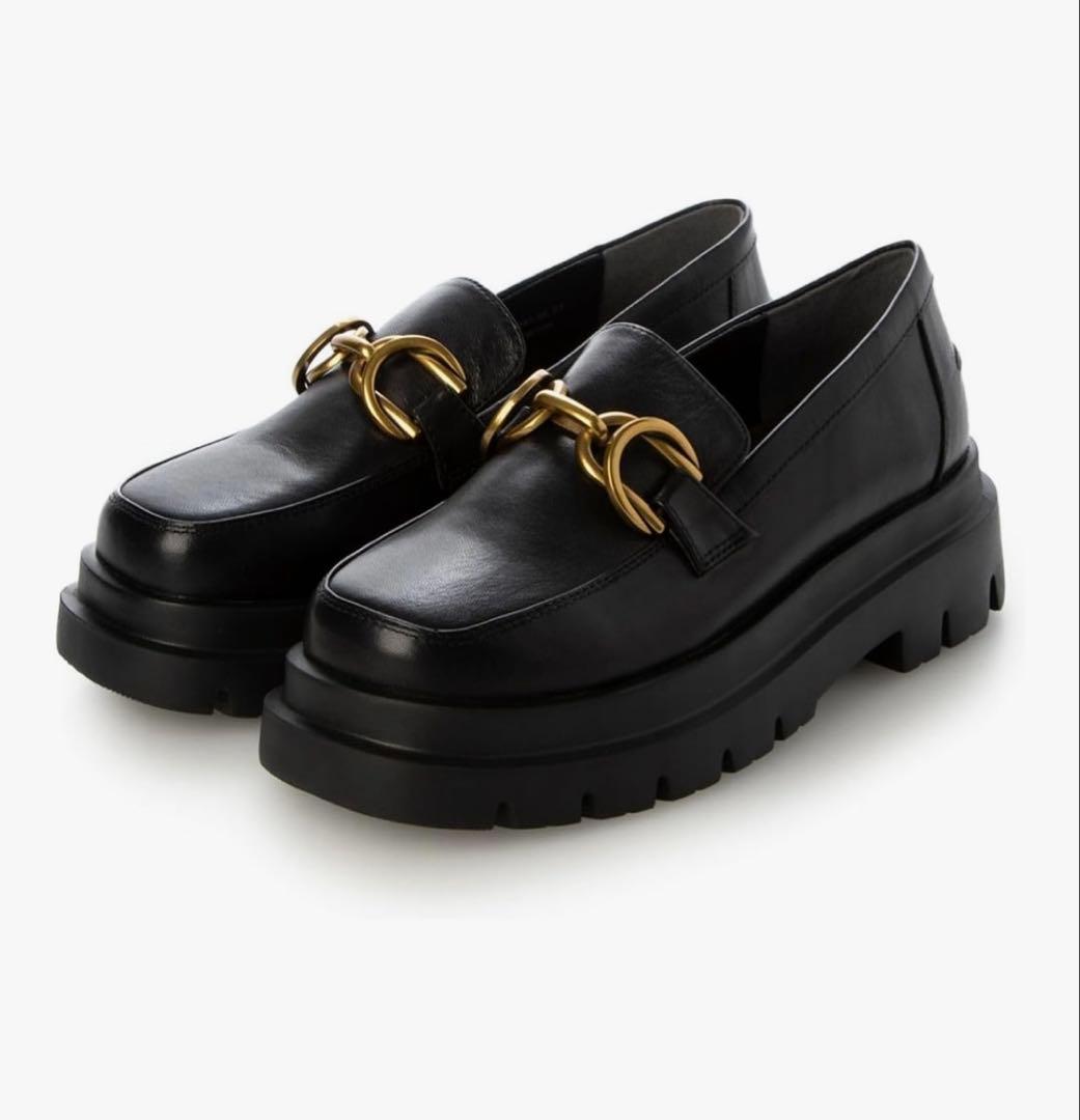 新品　ing 厚底ローファー 23.5cm