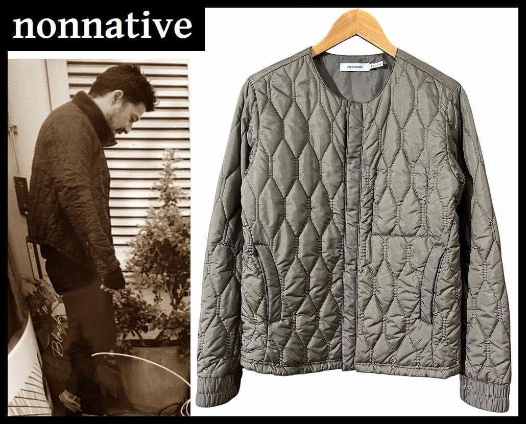 美品 藤井氏着 ノンネイティブ EXPLORER PUFF BLOUSON