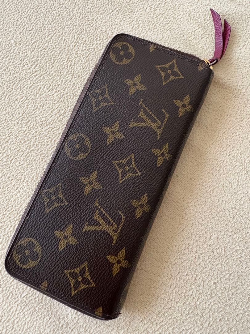 Louis Vuitton 長財布 クレマンスフューシャ