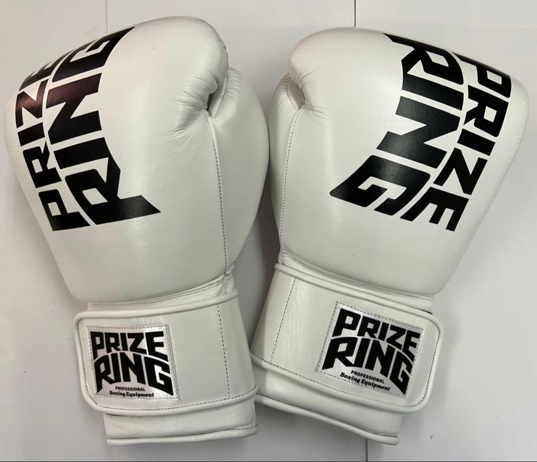 プライズリング　ボクシンググローブ　本革製　16oz