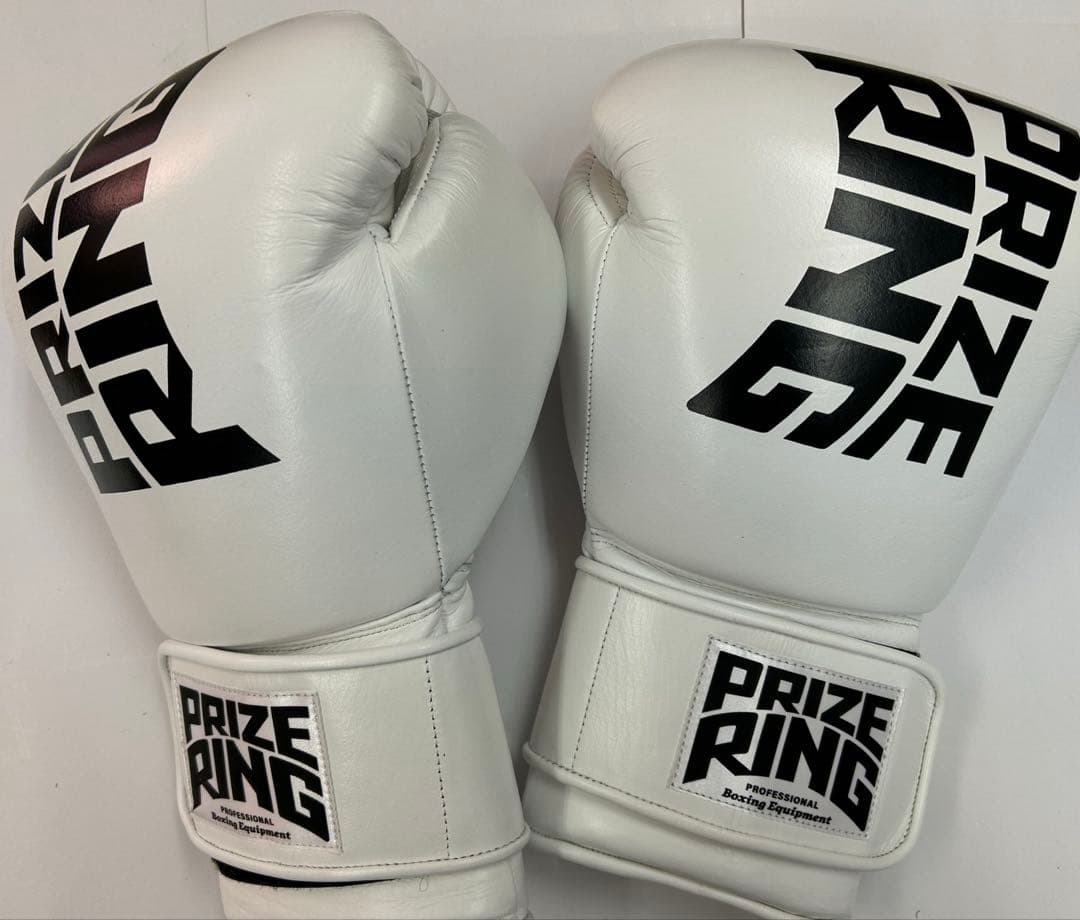 プライズリング　ボクシンググローブ　本革製　16oz