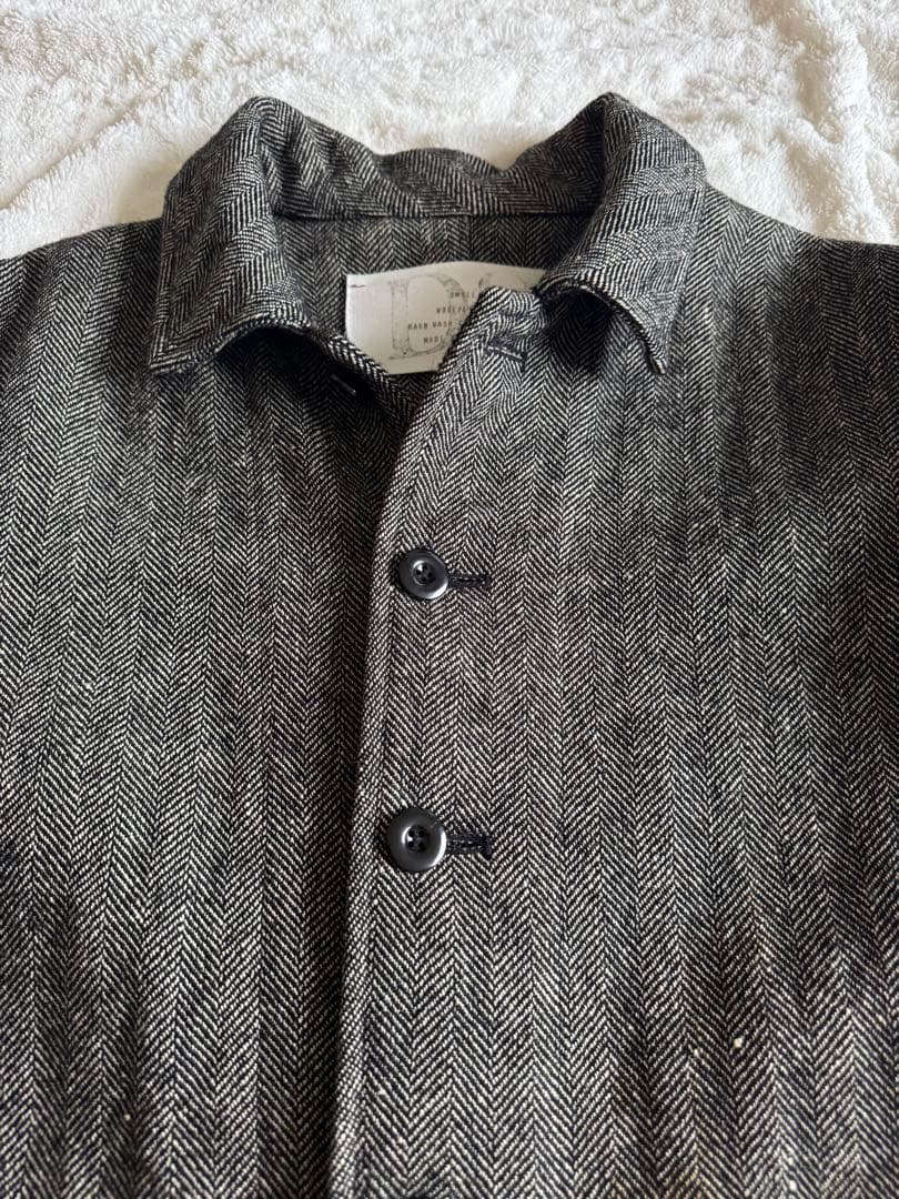 DseconD Linen Work Jacket 訳あり一点物