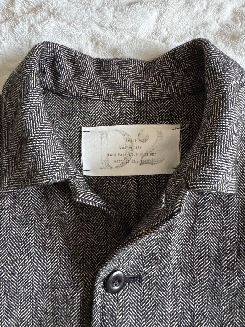 DseconD Linen Work Jacket 訳あり一点物