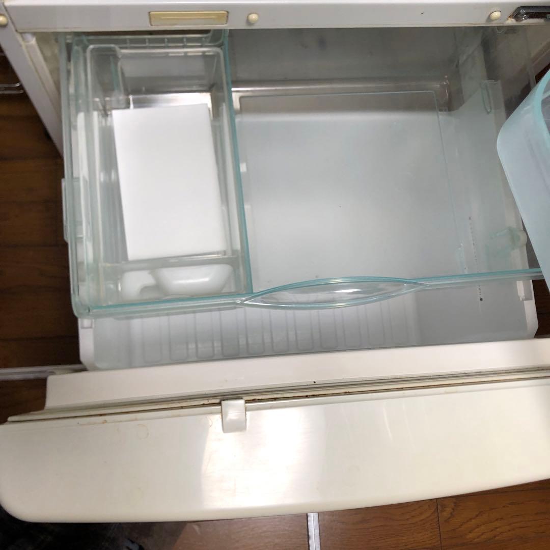 送料込みナショナルWiLL FRIDGE クリームホワイトレトロ冷蔵庫　260l