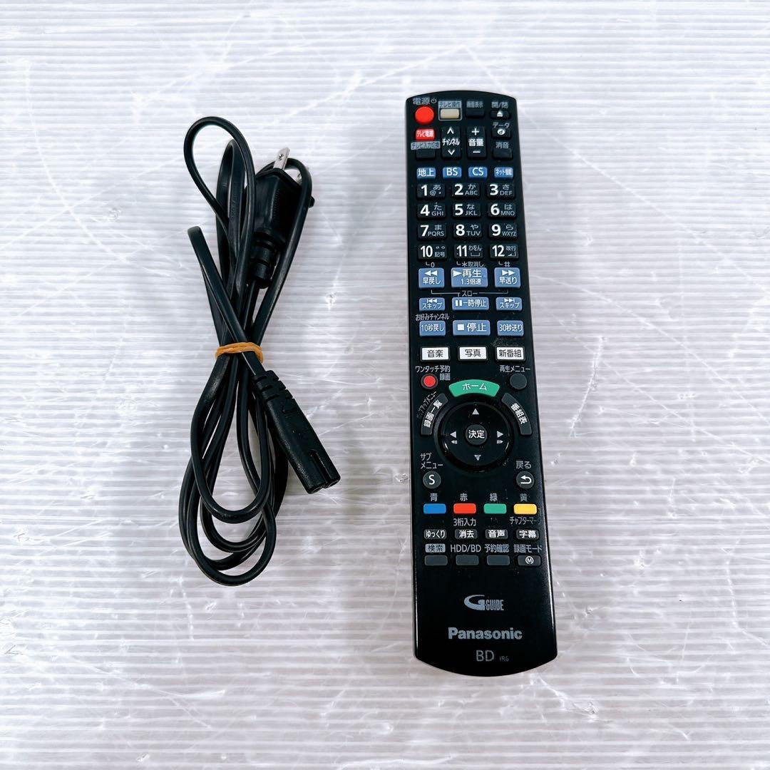 【極美品】Panasonic DMR-BRW1060 ブルーレイレコーダー