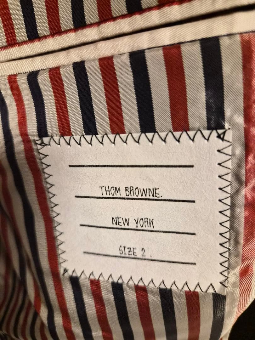 Thom Browne 4BARクラシックスポーツコート ネイビー