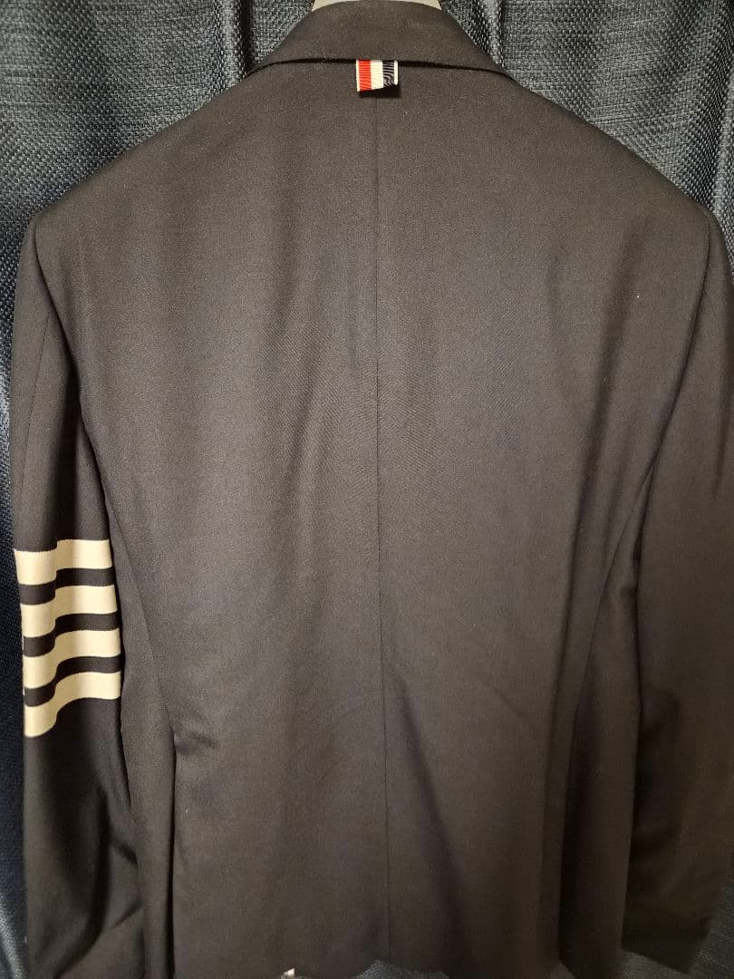 Thom Browne 4BARクラシックスポーツコート ネイビー