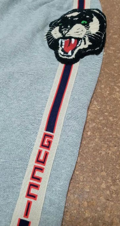 GUCCI グッチ サイドラインロゴ ジョギングパンツ スウェット サイズ10