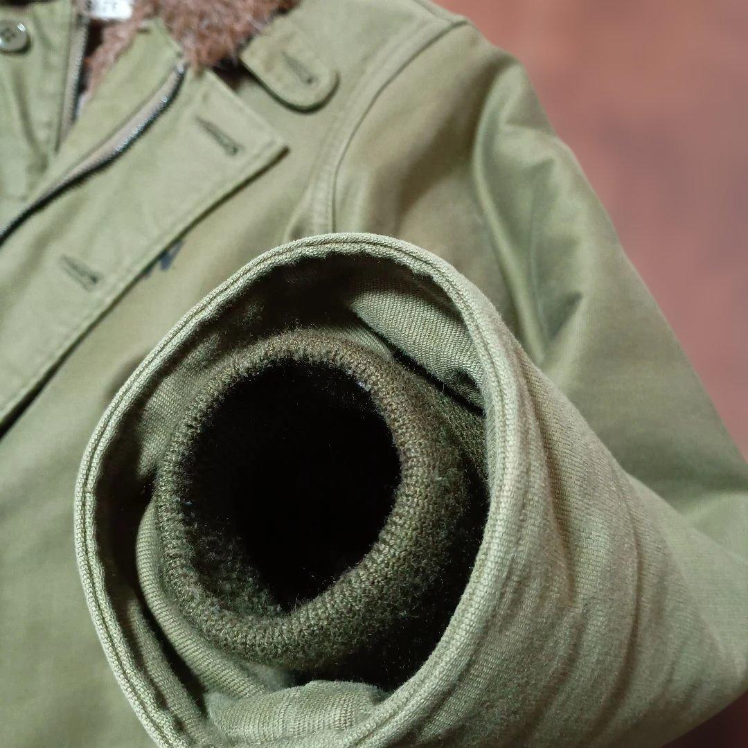 ヒューストン HOUSTON N-1デッキ ジャケット オリーブ　サイズ36