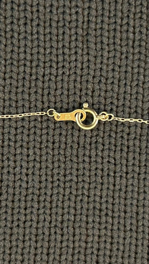 ete⭐︎K18⭐︎ゴールドロングネックレス