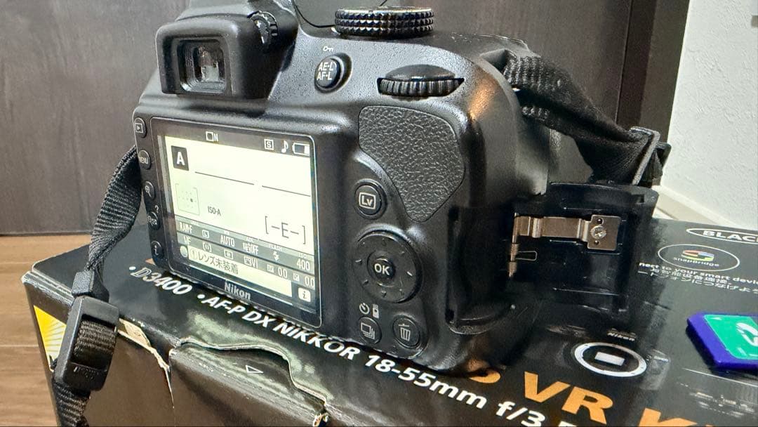 Nikon D3400 18-55VRキット　 デジタル一眼レフカメラ