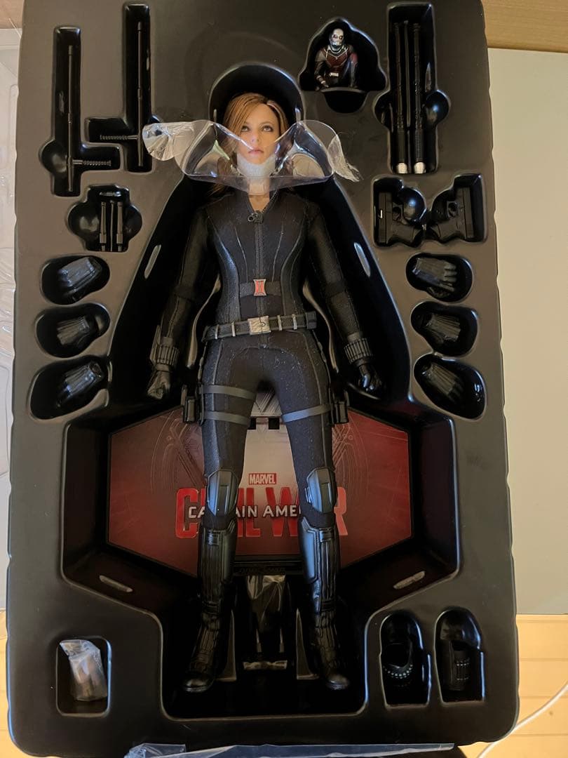 ホットトイズ　ブラックウィドウ　シビルウォー版