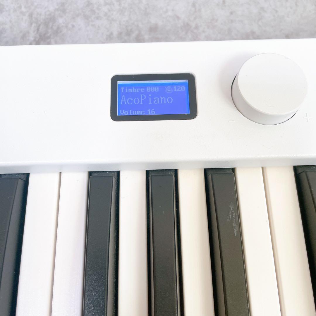 88鍵盤　折りたたみ電子ピアノ　充電式