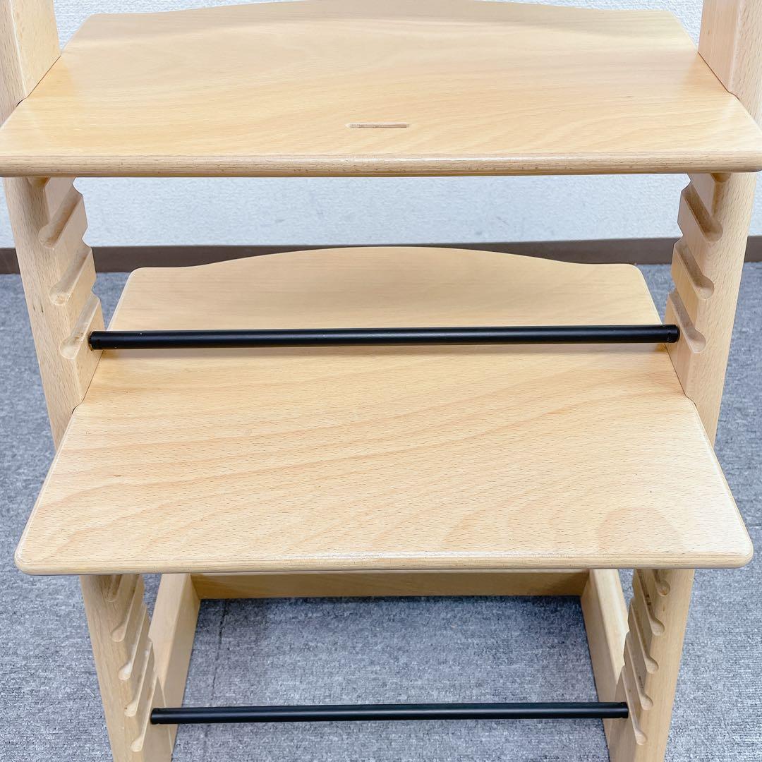 STOKKE TRIPP TRAPP ナチュラル No.4 ベビーセット付き