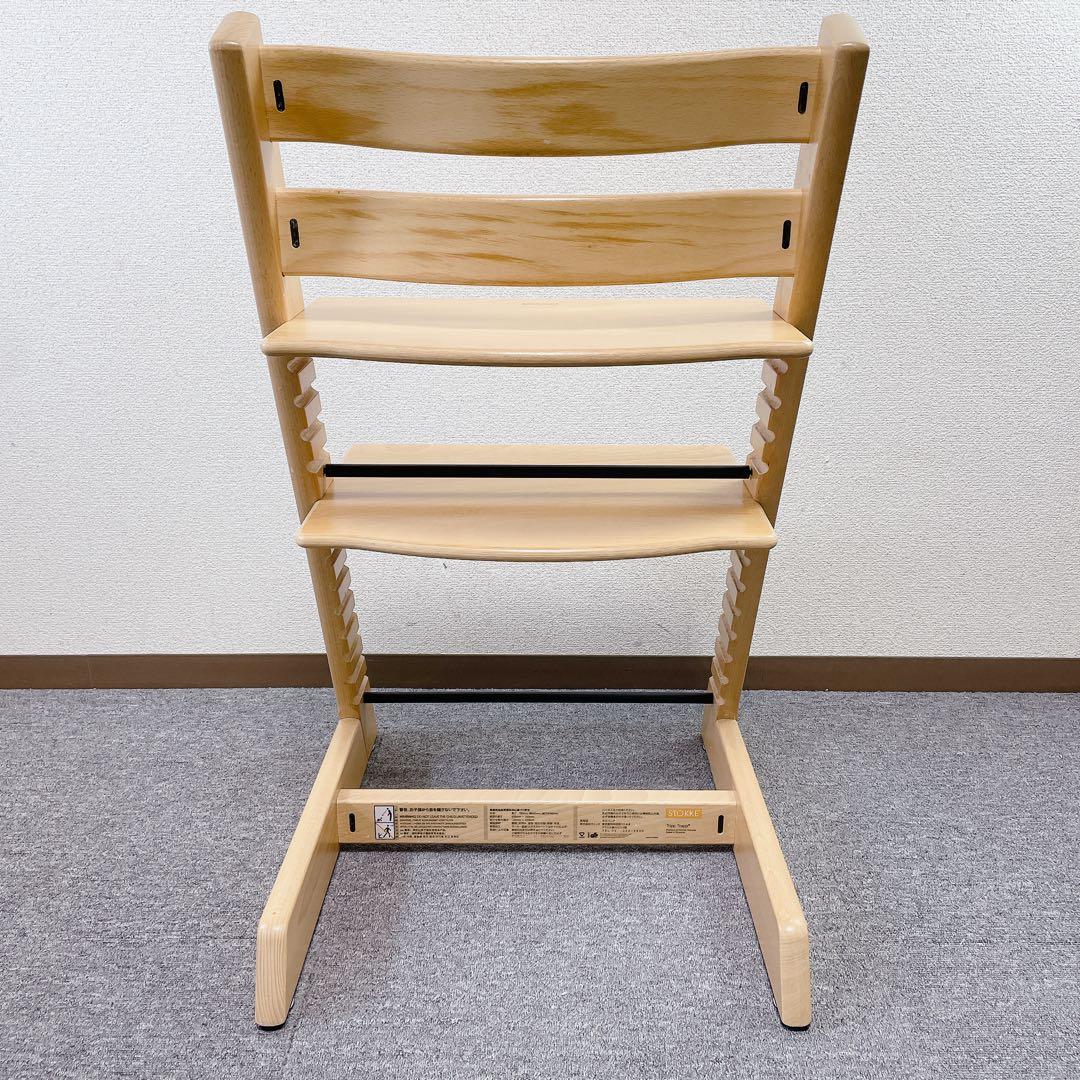 STOKKE TRIPP TRAPP ナチュラル No.4 ベビーセット付き