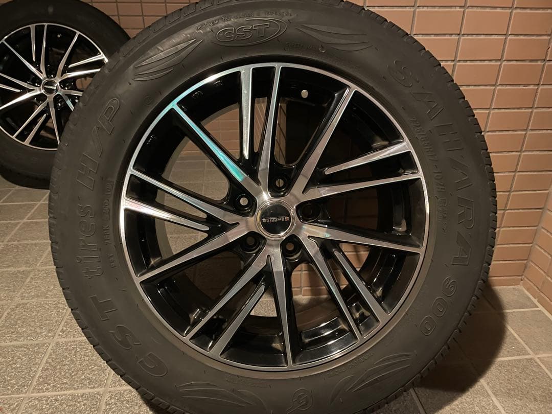 ★☆タイヤホイールSET 225/65R17 INSET38☆★愛知県手渡し限定
