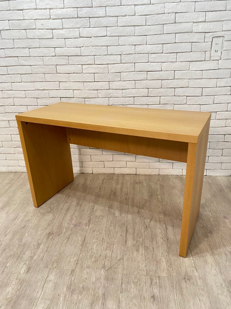 【東京都内23区配送無料】MUJI 無印　デスク　机　木製 学習　書斎　事務所