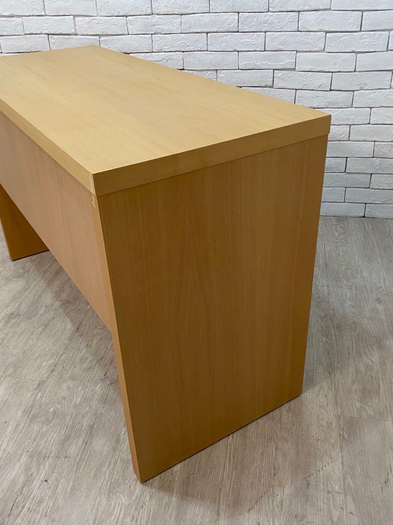 【東京都内23区配送無料】MUJI 無印　デスク　机　木製 学習　書斎　事務所